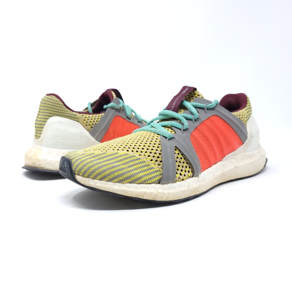 Adidas Stella McCartney X Women's UltraBoost Yellow Zest US 7 UK 5.5  S75432